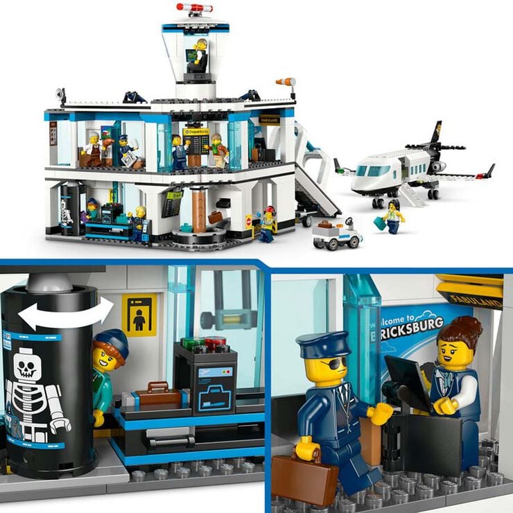 LEGO&reg; City Aeropuerto con Avi&oacute;n 60502