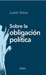 Sobre la obligaci&oacute;n pol&iacute;tica