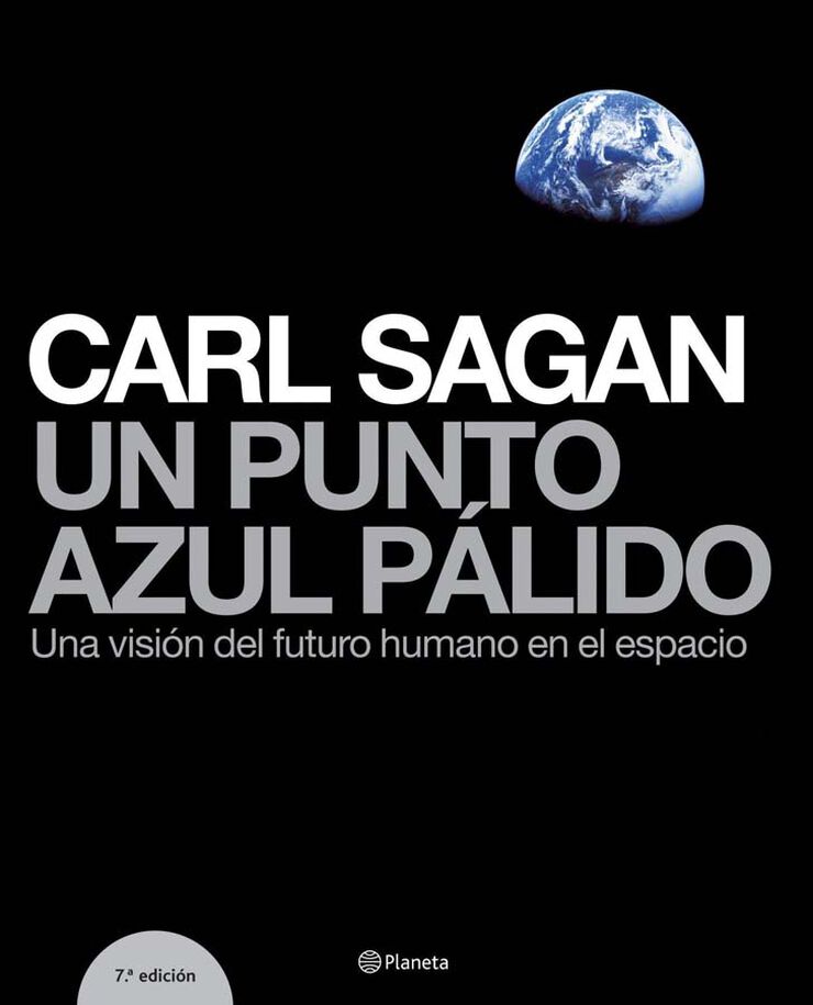 Un punto azul p&aacute;lido