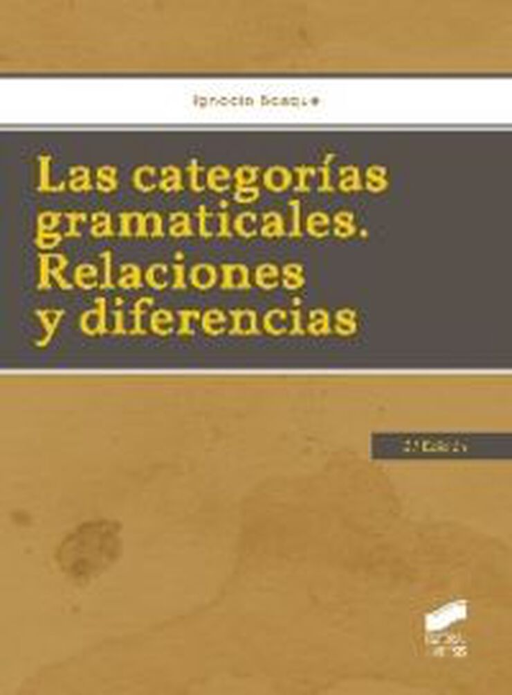 Las categor&iacute;as gramaticales