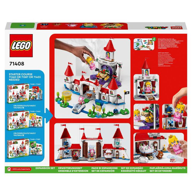 LEGO&reg; Super Mario Set de Expansi&oacute;n: Castillo de Peach 71408