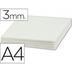 Cart&oacute;n pluma Precision A4 3mm blanco 5u
