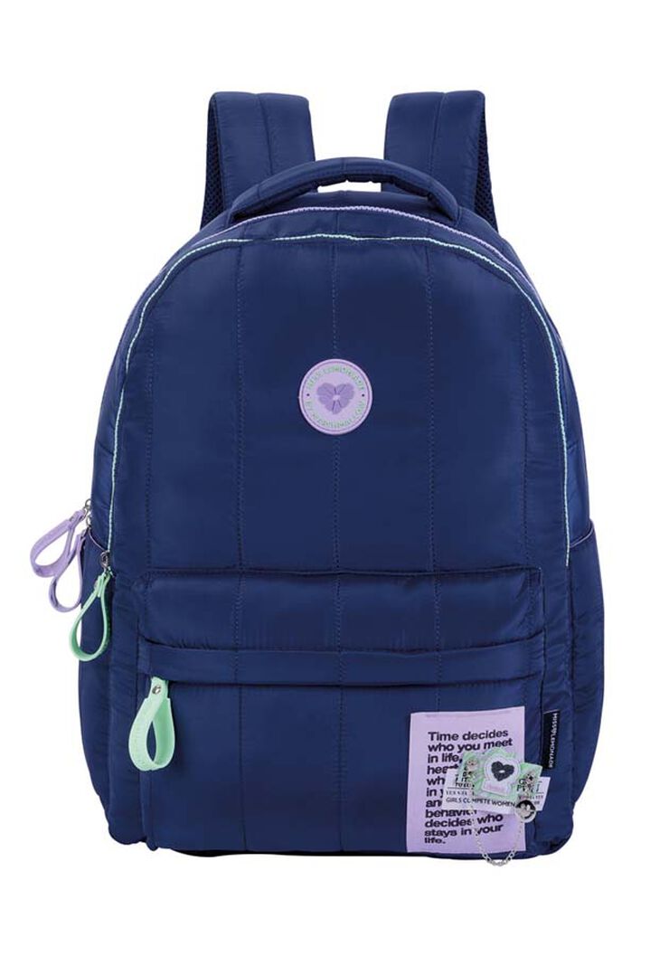 Mochila Marshmallow Bloomy Navy