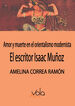 El escritor Isaac Mu&ntilde;oz: Amor y muerte