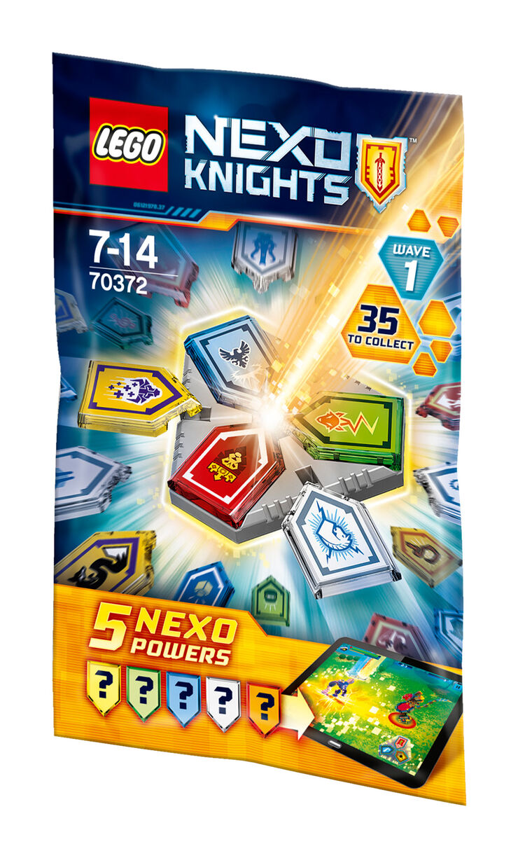 LEGO Nexo Knights Pack Poderes Nexo 1 (70372)