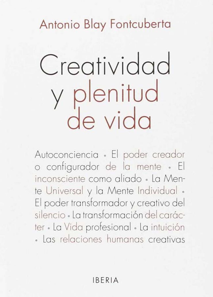 Creatividad y plenitud de vida
