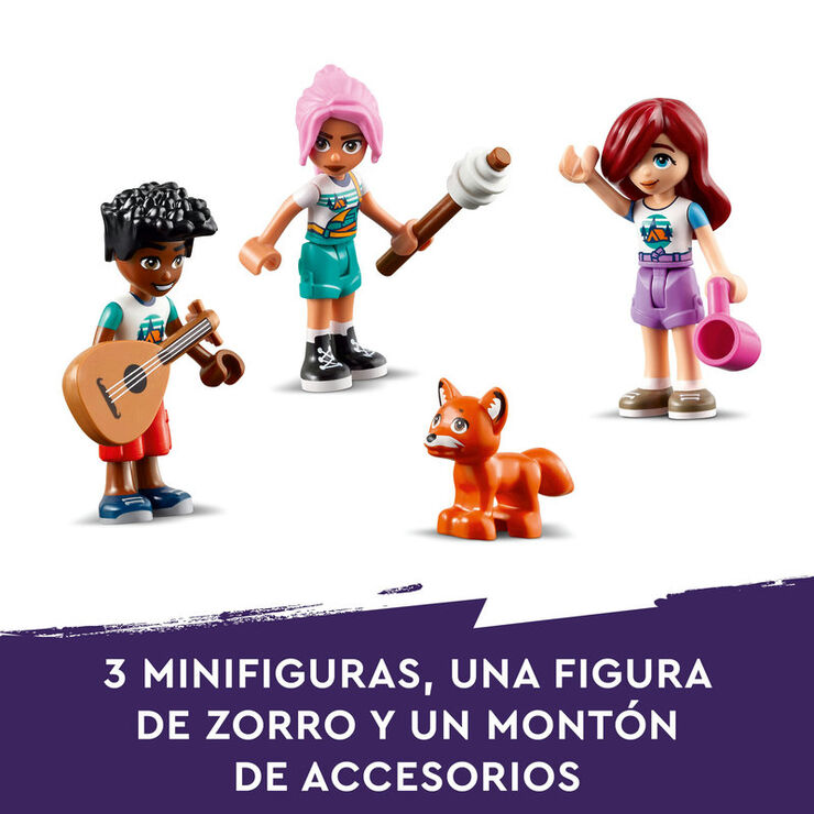 LEGO&reg; Friends Campamento de Aventura: Caba&ntilde;as Confortables 42624