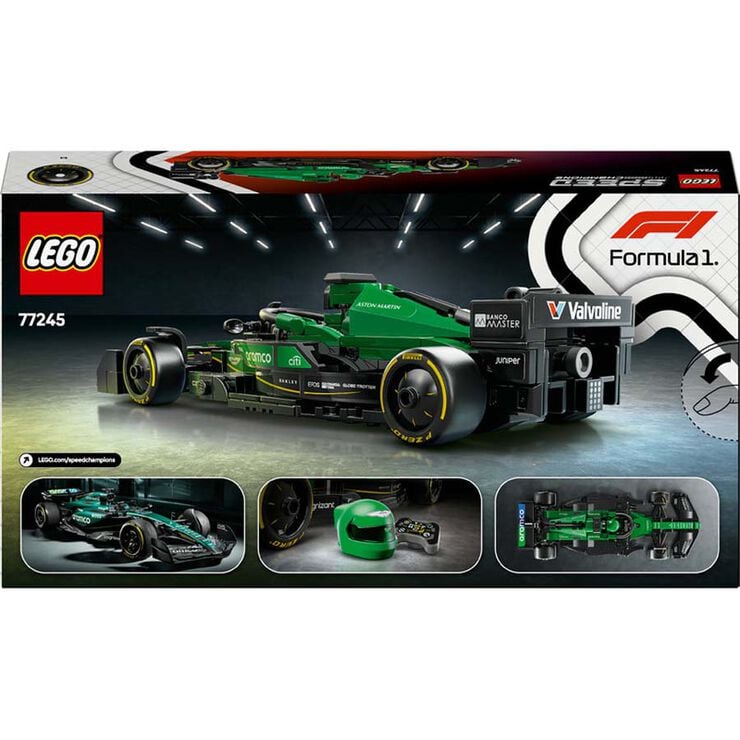 LEGO&reg; Speed Champions Cotxe de Carreres Aston Martin Aramco F1&reg; AMR24 77245