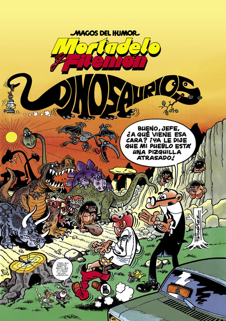Mortadelo y Filem&oacute;n. Dinosaurios (Magos del Humor)