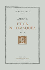 &Egrave;tica nicomaquea, vol. II i &uacute;ltim