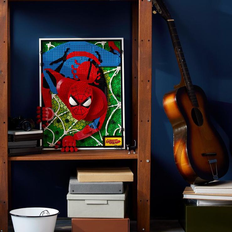 LEGO&reg; ART El Incre&iacute;ble Spider-Man Set Mural 3D 31209