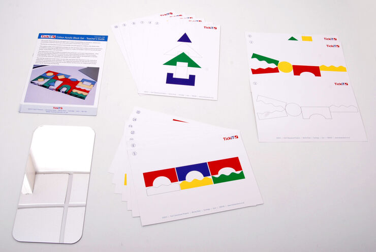 Blocs apilables Thick Educational Colors acr&iacute;lics