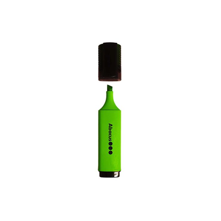 Marcador fluorescent Abacus verd