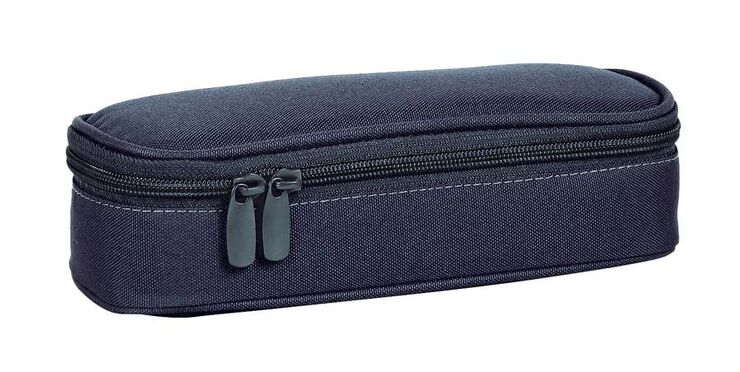 Estoig oval Abacus blau mar&iacute;