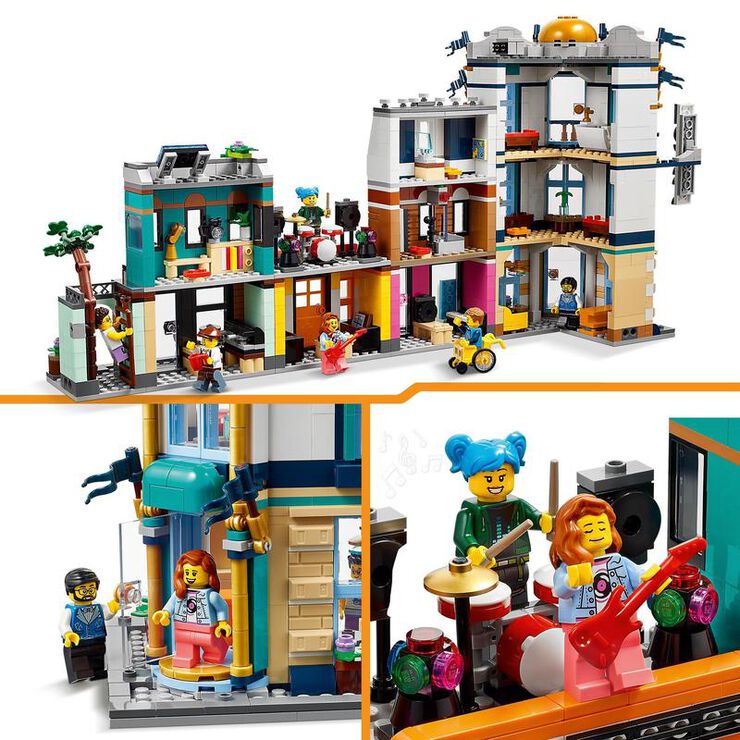 LEGO&reg; Creator 3en1 Carrer Principal 31141