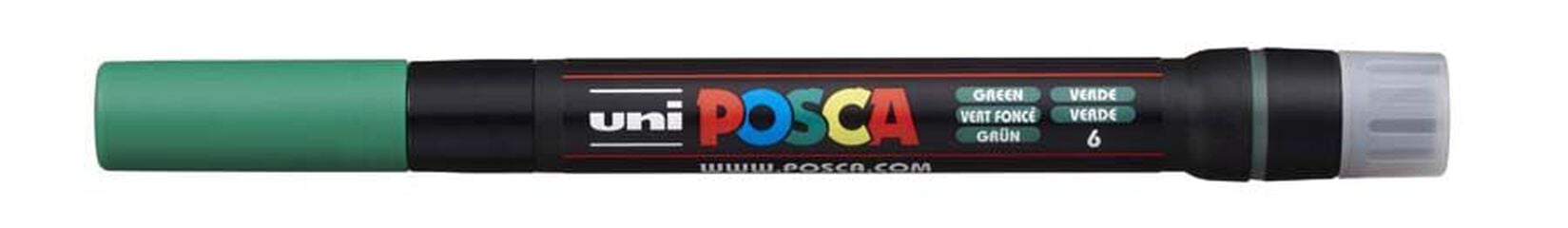 Rotulador Posca PCF-350 1-10mm verde