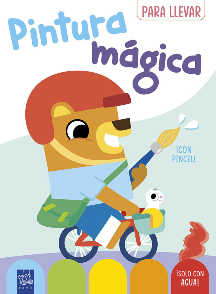 Pintura m&aacute;gica para llevar. Oso