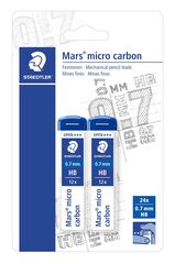 Mines Staedtler Mars Micro Carbon 0,7mm HB 24u