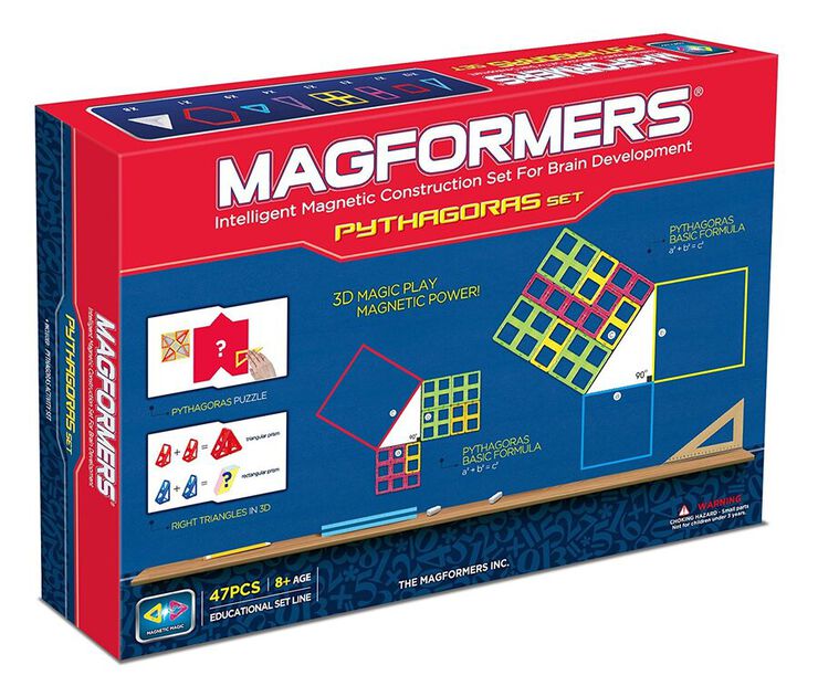 Juego de construcci&oacute;n Magformers Stem septiembre Pythagoras