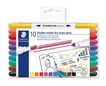 Retoladors Pissarra blanca doble punta Staedtler 10 colors