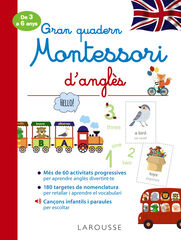 Gran quadern Montessori d'angl&egrave;s