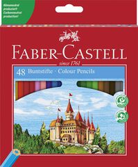 L&aacute;pices&nbsp;de colores Faber-Castell Ecologic 48 colores