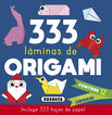 333 L&aacute;minas de origami azul