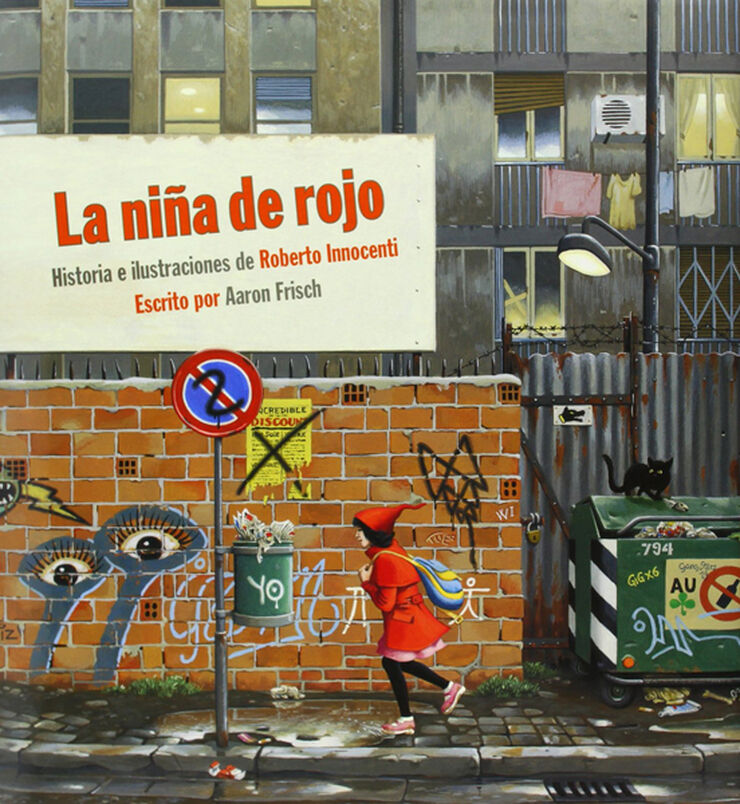 La ni&ntilde;a de rojo