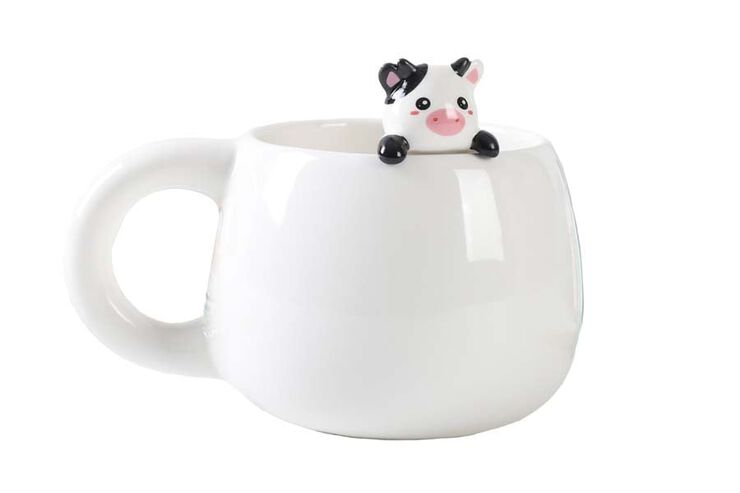 Tassa de Cer&agrave;mica Animal&oacute; iTotal Cow