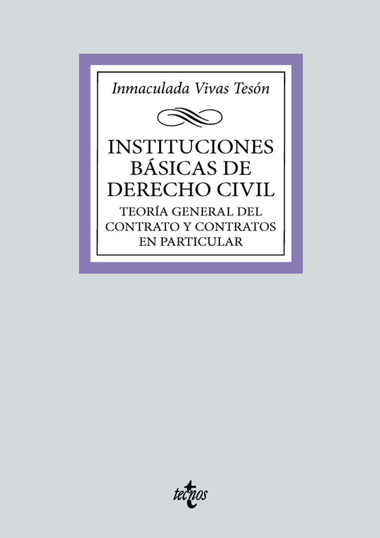 Instituciones b&aacute;sicas de derecho civil