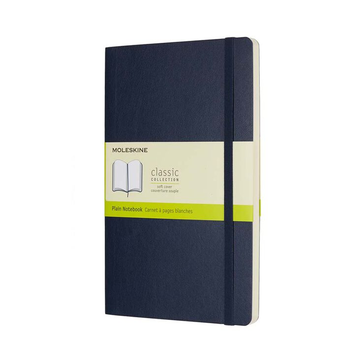 Llibreta Moleskine Soft L llis blau