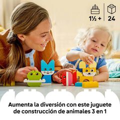 LEGO&reg; DUPLO My First Simp&agrave;tiques Mascotes Creatives &laquo;3 en 1&raquo; 10477