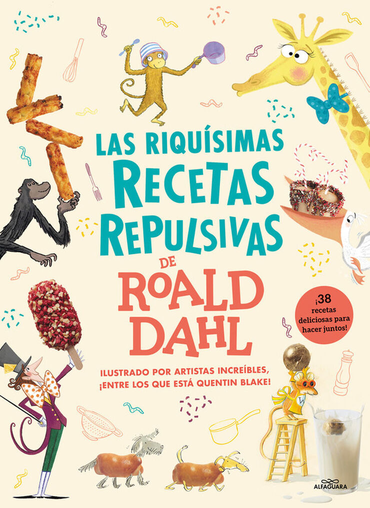 Las riqu&iacute;simas recetas repulsivas de Roald Dahl