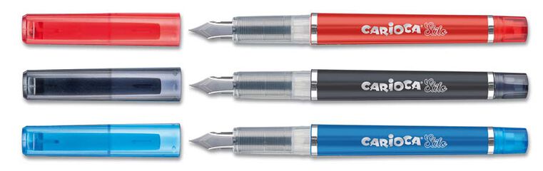 Ploma Estilogr&agrave;fica Carioca + 2 Cartutxos