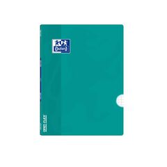 Libreta grapada A5 48 hojas 4x4 margen Oxford Openflex aqua