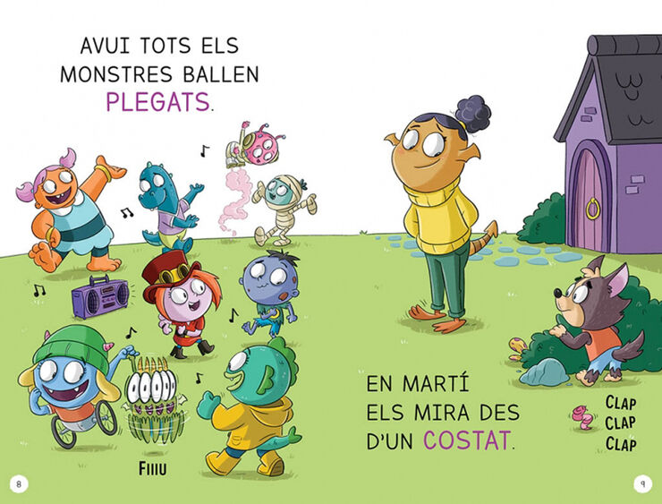 Aprendre a llegir a l'Escola de Monstres 13 - L'artista de la pista