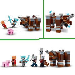 LEGO&reg; Minecraft El Campament dels Salvatges i el Devastador 21278
