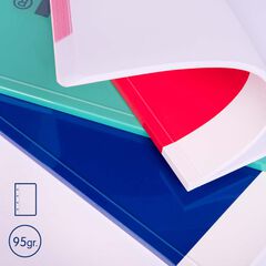 Libreta A4 48 hojas liso Milan Nata 624 verde