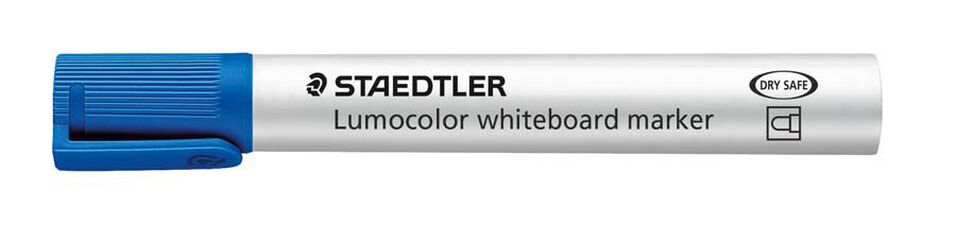 Retolador Pissarra blanca Staedtler Lumocolor 351 blau