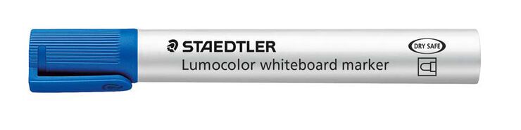 Retolador Pissarra blanca Staedtler Lumocolor 351 blau