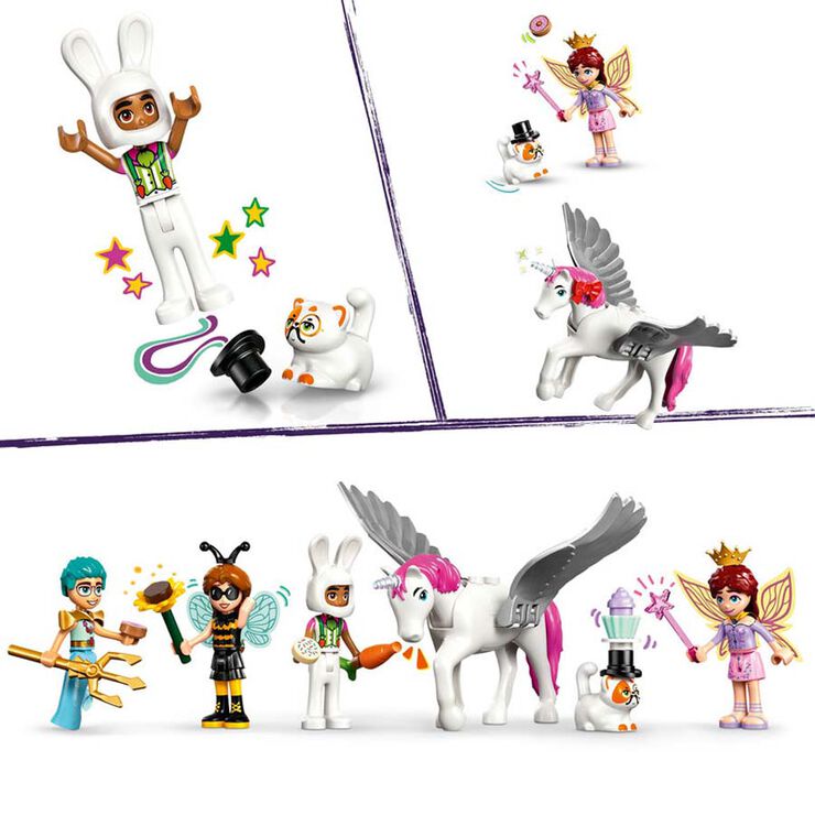 LEGO&reg; Friends Fiesta de Disfraces con Unicornio y Hada 42661