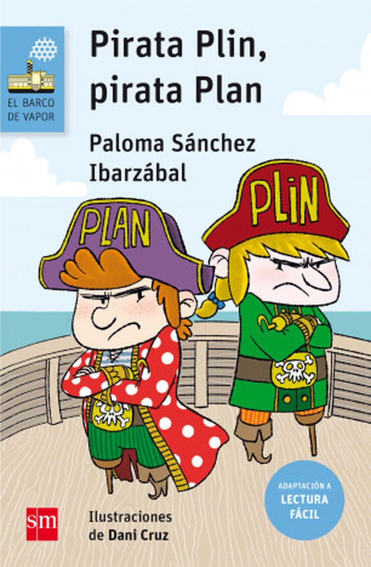 Pirata Plin, Pirata Plan. Adaptaci&oacute;n Lectura F&aacute;cil