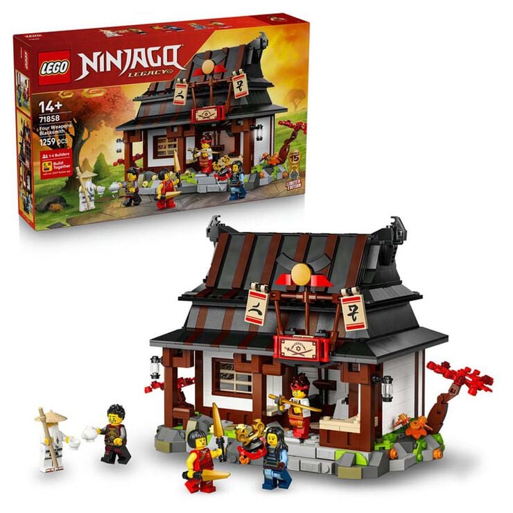 LEGO&reg; Ninjago Farga Quatre Armes: 15&egrave; Aniversari 71858