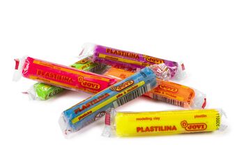 Plastilina Jovi Ne&oacute; 15g 6 colors
