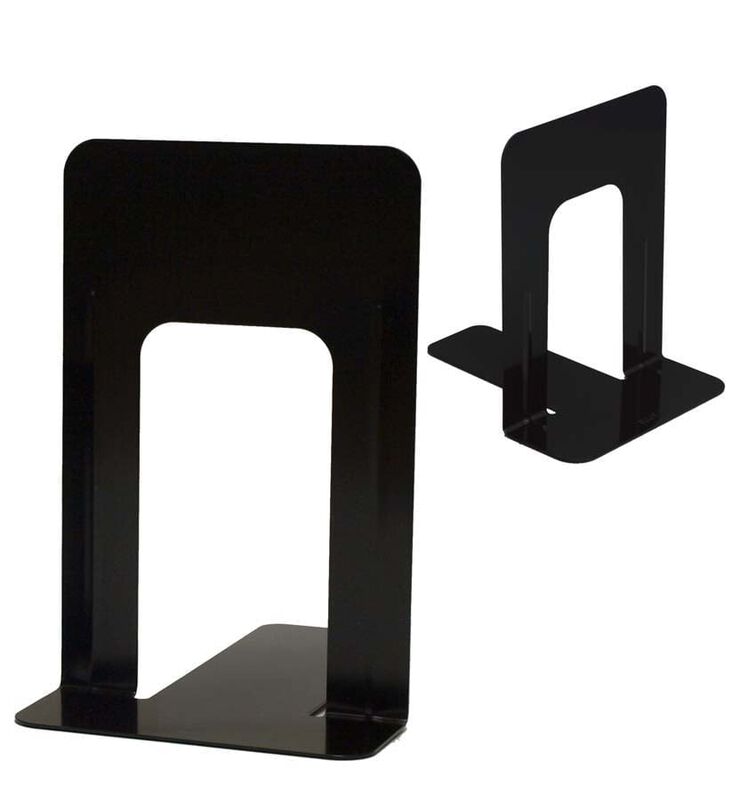 Sujetalibros met&aacute;lico Office Box 228mm 2u