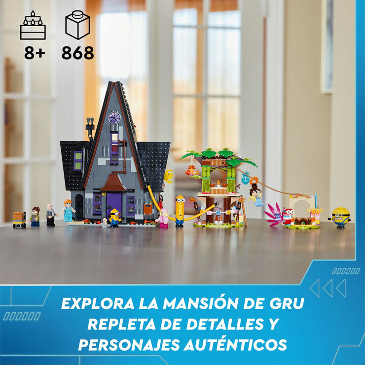 LEGO&reg; Minions y Mansi&oacute;n Familiar de Gru 75583