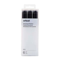Cricut Venture Marcador Permanente negro 2,5mm 6u