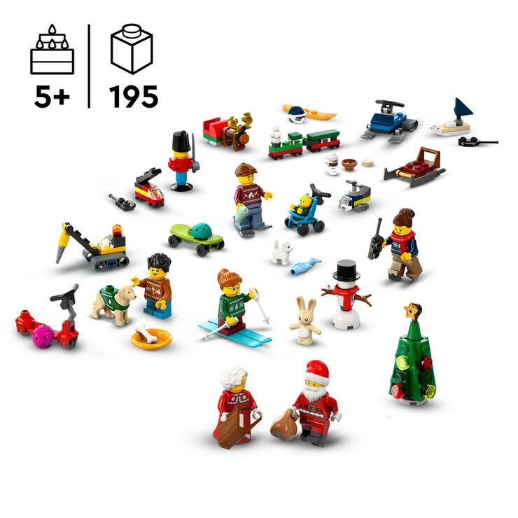 LEGO&reg; LEGO City Calendari d'Advent 60436