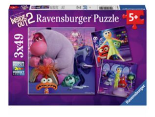 Puzle 3 X 49 peces Inside Out