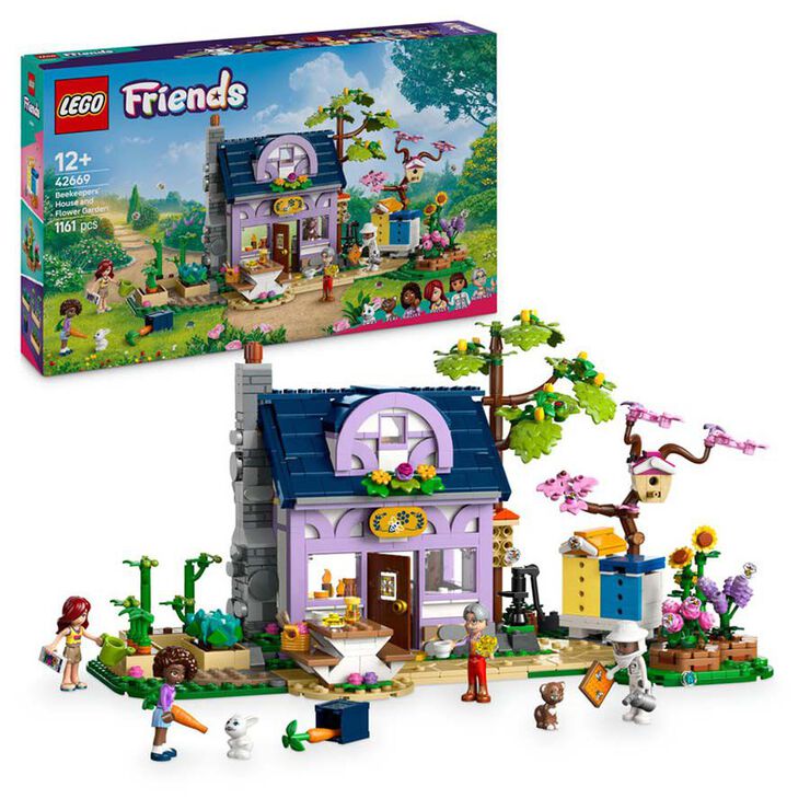 LEGO&reg; LEGO Friends Casa de los Apicultores y Jard&iacute;n de Flores 42669